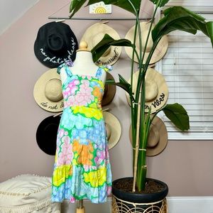 Emily McCarthy mini bow maxi floral dress | NWT |